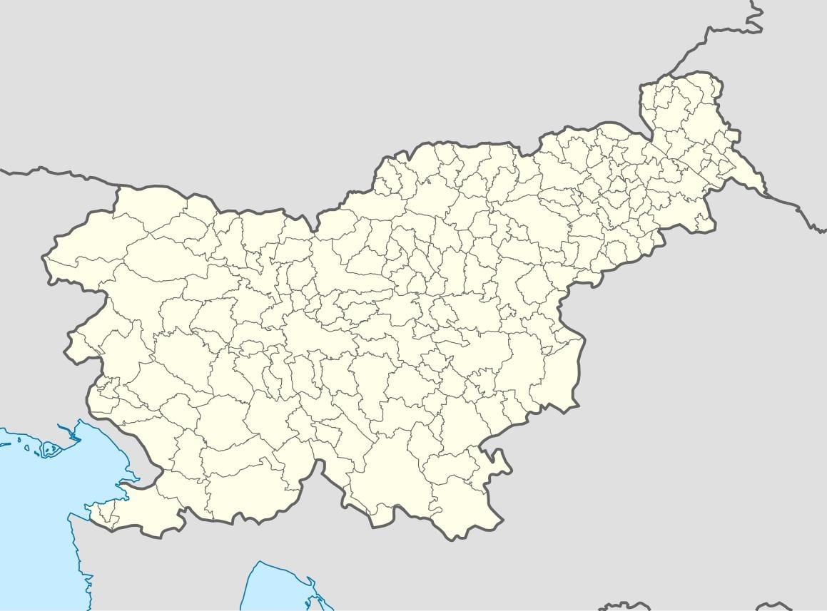 슬로베니아 지도 위치