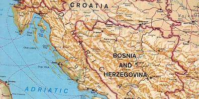 지도를 보여주는 슬로베니아